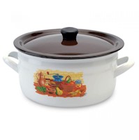 Olla Acero Vitrificado La Limeña N°26